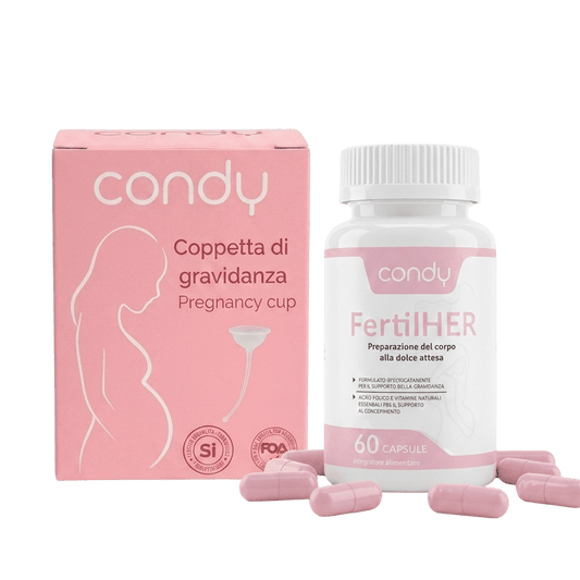 Coppetta concepimento + Acido folico e vitamine - Condy