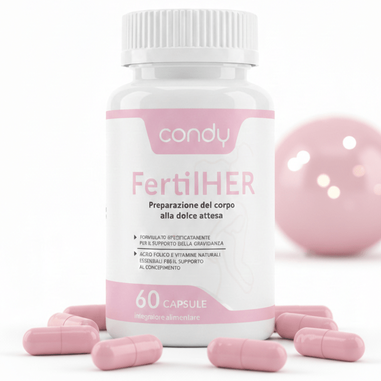 FertilHER - Integratore di supporto alla fertilità femminile - Condy