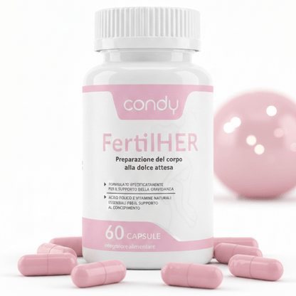 FertilHER - Integratore di supporto alla fertilità femminile - Condy