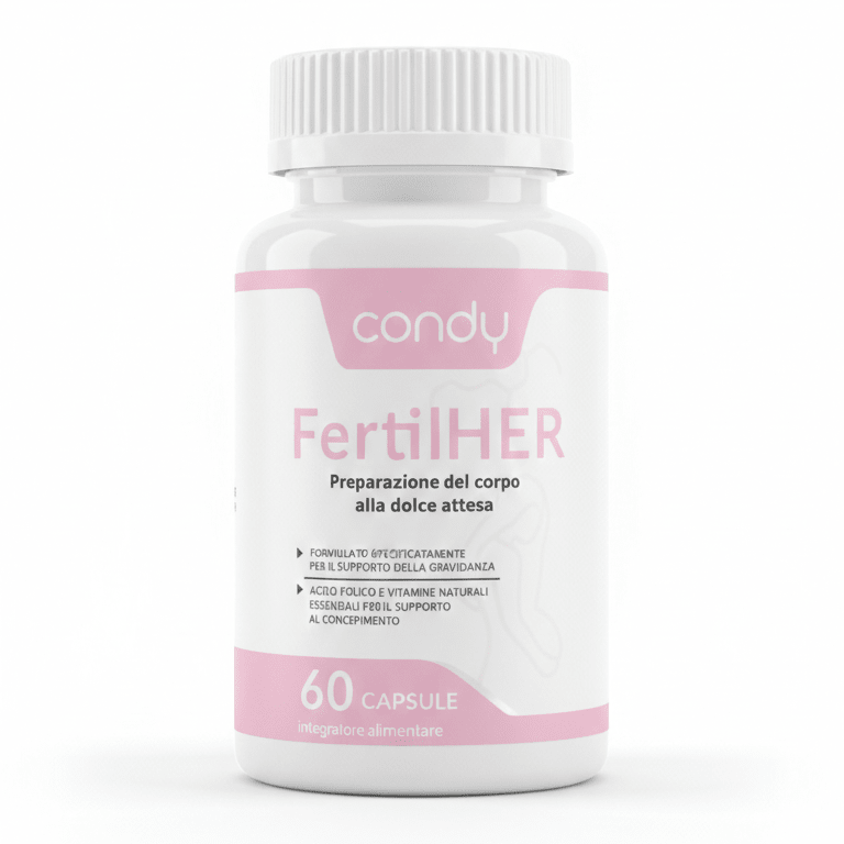 FertilHER - Integratore di supporto alla fertilità femminile - Condy