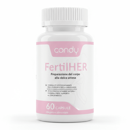FertilHER - Integratore di supporto alla fertilità femminile - Condy