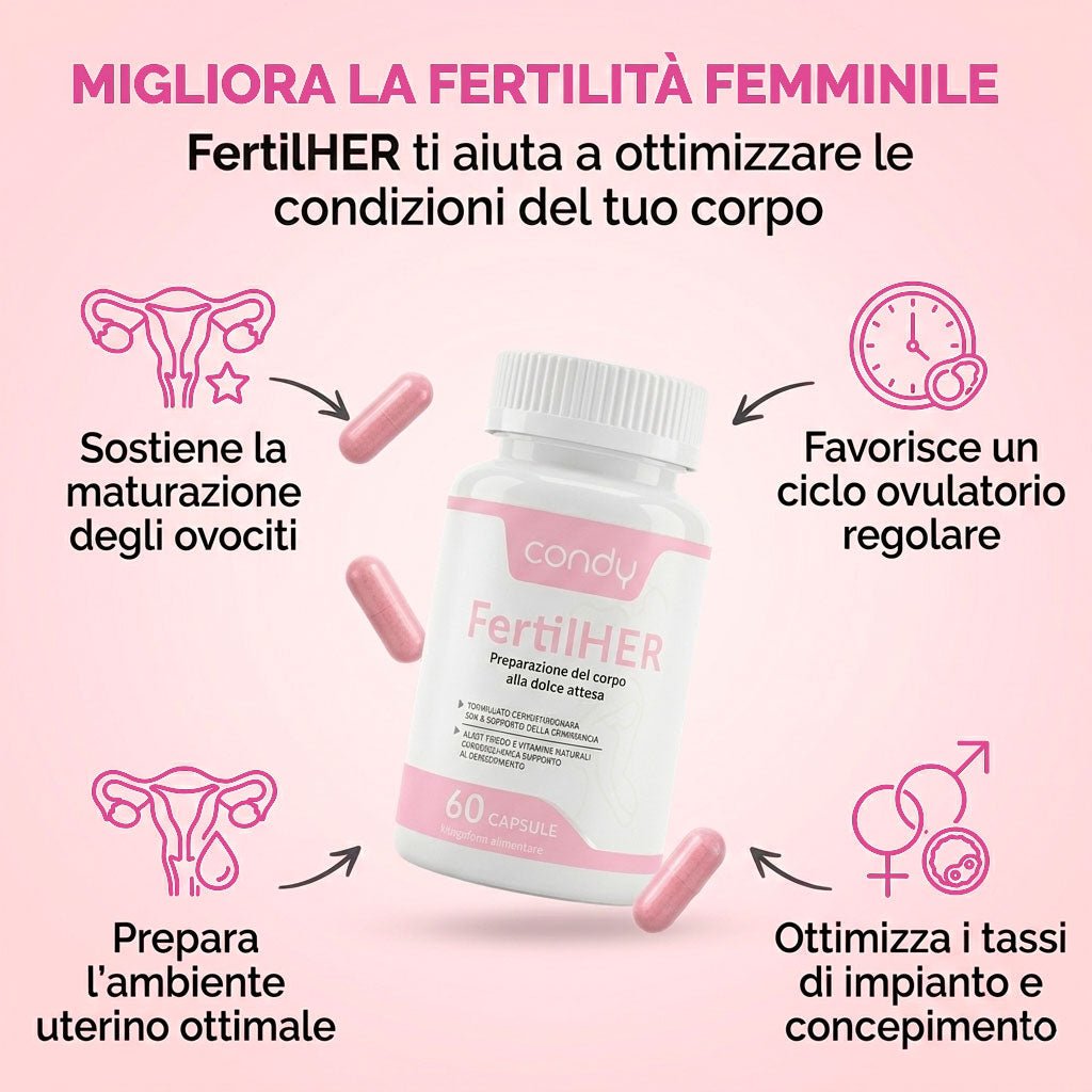 FertilHER - Integratore per supporto alla donna - Condy