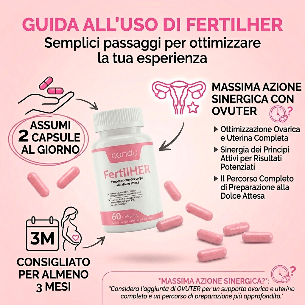FertilHER - Integratore per supporto alla donna - Condy