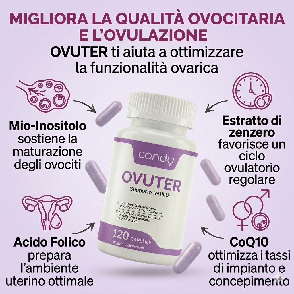 Ovuter - integratore per supporto alla donna - Condy