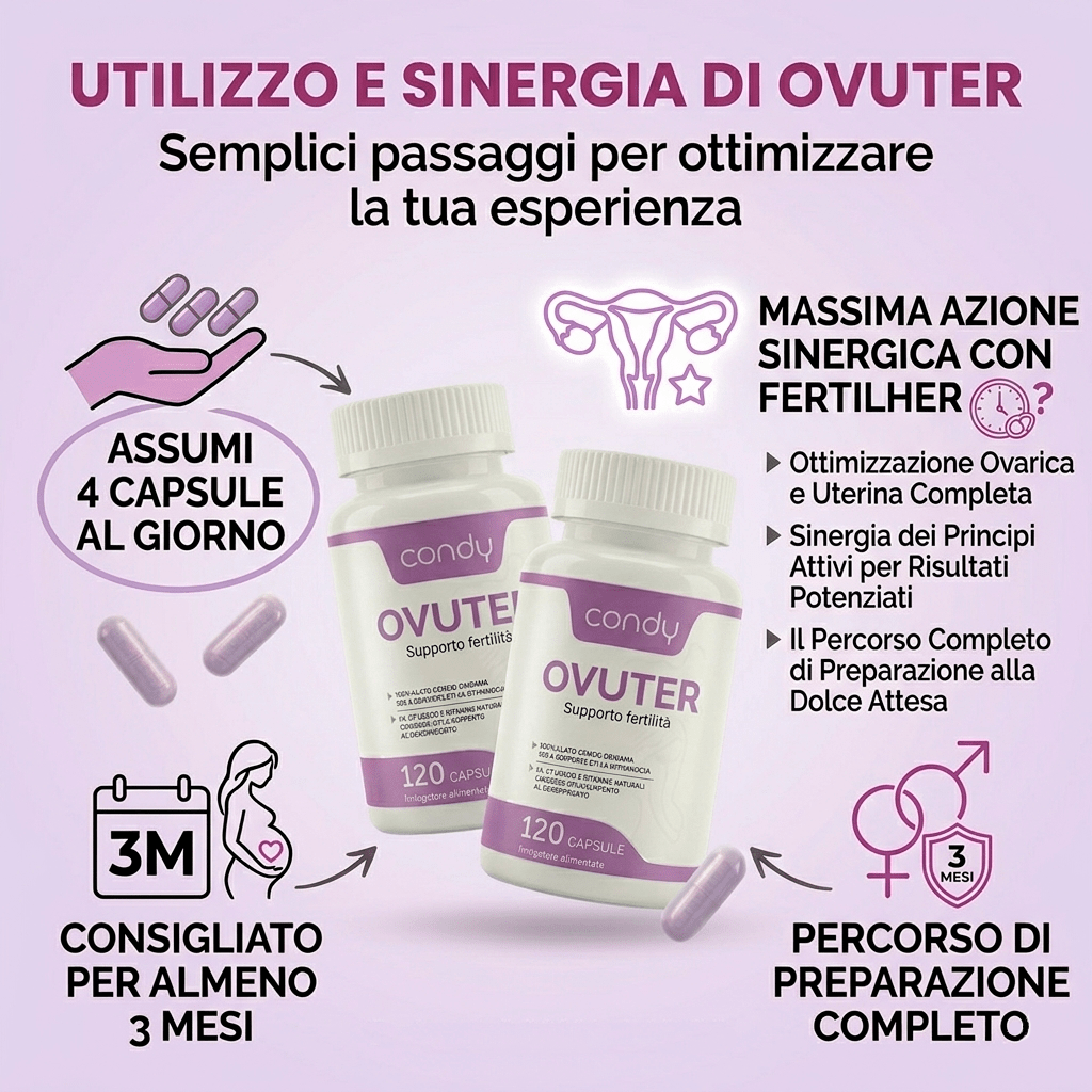 Ovuter - integratore per supporto alla donna - Condy
